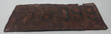 Antique 1929 Montana Metal Vehicle License Plate Tag 115 099