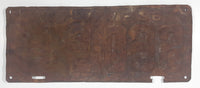 Antique 1929 Montana Metal Vehicle License Plate Tag 115 099