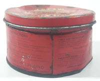 Vintage The Canada Metal Co Ltd Canada Metal Soldering Paste Red Can