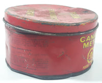 Vintage The Canada Metal Co Ltd Canada Metal Soldering Paste Red Can