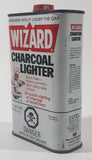 Vintage Boyle-Miwday Canada Limited Wizard Charcoal Lighter 16 Fl. Oz 454.6 c.c. Metal Can