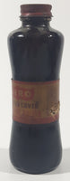 Vintage Boyle-Midway Aero Scratch Cover Furniture Polish 6" Tall Brown Glass Bottle