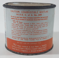 Butcher's Wax Bowling Alley Paste 16 Oz 1 Lb Orange and White Metal Can