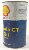 Vintage Shell Rimula CT Oil Series 3 One Quart 1.14 Litres Metal Can