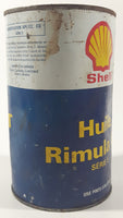 Vintage Shell Rimula CT Oil Series 3 One Quart 1.14 Litres Metal Can