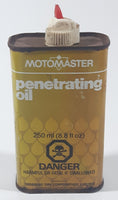 Vintage Canadian Tire Motomaster Penetrating Oil 250ml 8.8 fl oz Metal Oiler Can