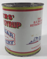 Vintage Rogers Syrup Golden Sugar Vancouver, B.C. Sugar Refinery 2lb Tin Metal Can