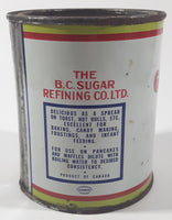 Vintage Rogers Syrup Golden Sugar Vancouver, B.C. Sugar Refinery 2lb Tin Metal Can