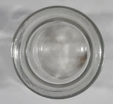 Vintage Blue Ribbon Quality Products Weaver Milk 7 1/4" Tall Embossed Clear Glass Bottle