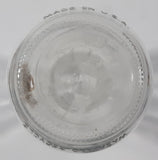 Vintage Blue Ribbon Quality Products Weaver Milk 7 1/4" Tall Embossed Clear Glass Bottle
