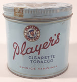 Vintage Player's Navy Cut Cigarette Tobacco Choice Virginia Light Blue Metal Tin Can