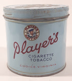 Vintage Player's Navy Cut Cigarette Tobacco Choice Virginia Light Blue Metal Tin Can