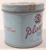 Vintage Player's Navy Cut Cigarette Tobacco Choice Virginia Light Blue Metal Tin Can