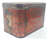 Antique T & B Renowned One Pound Myrtle Cut Tobacco Tin Metal Container