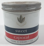 Vintage Sweet Caporal Cigarette Tobacco Tin Metal Can