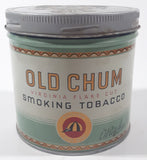 Vintage Imperial Tobacco Canada D. Ritchie & Co Old Chum Virginia Flake Cut Smoking Tobacco Tin Metal Can