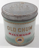 Vintage Imperial Tobacco Canada D. Ritchie & Co Old Chum Fine Cut Virginia Tobacco Tin Metal Can