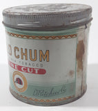 Vintage Imperial Tobacco Canada D. Ritchie & Co Old Chum Fine Cut Virginia Tobacco Tin Metal Can