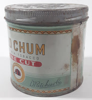 Vintage Imperial Tobacco Canada D. Ritchie & Co Old Chum Fine Cut Virginia Tobacco Tin Metal Can