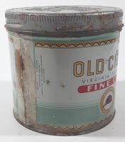 Vintage Imperial Tobacco Canada D. Ritchie & Co Old Chum Fine Cut Virginia Tobacco Tin Metal Can