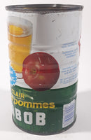 Vintage Nabob Clear Apple Juice Vitamin "C' Added 7" Tall Metal Can