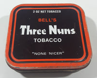 Vintage Bell's Three Nuns Tobacco None Nicer 2 Oz. Tin Metal Case
