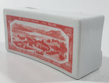 Canada Canadian $1000 One Thousand Dollar Bill Stack Shaped Ceramic Coin Bank