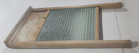 Antique Chief Brand Wood Framed Glass Washboard 12 1/4" x 24"