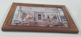 Vintage Uncle Joe's Trading Post Old Country Store with Soda Signs 9 1/2" x 12 1/2" Wood Framed Print By Artist Kay Lamb