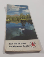 Vintage 1967 Texaco California Road Map 17 1/2" x 22 1/2"