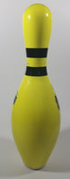 Winsome ABC WIBC Approved Plastic Coated Weight Control Glow Bowl Neon Yellow 10 Pin Bowling Pin 15" Tall USED