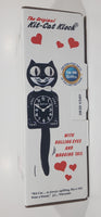 2022 California Clock Company 90th Anniversary The Original Kit-Cat Klock Classic Black Moving Eyes and Tail Pendulum 15 1/2" Wall Clock New in Box