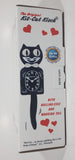 2022 California Clock Company 90th Anniversary The Original Kit-Cat Klock Classic Black Moving Eyes and Tail Pendulum 15 1/2" Wall Clock New in Box