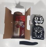 2022 California Clock Company 90th Anniversary The Original Kit-Cat Klock Classic Black Moving Eyes and Tail Pendulum 15 1/2" Wall Clock New in Box