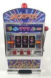 Merchant Ambassador Holdings Jackpot 777 Mechanical Slot Machine 14 1/2" Tall Coin Bank