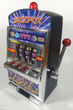 Merchant Ambassador Holdings Jackpot 777 Mechanical Slot Machine 14 1/2" Tall Coin Bank