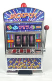 Merchant Ambassador Holdings Jackpot 777 Mechanical Slot Machine 14 1/2" Tall Coin Bank