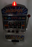 Merchant Ambassador Holdings Jackpot 777 Mechanical Slot Machine 14 1/2" Tall Coin Bank