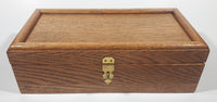 Oak Wood 10 1/2" Jewelry Box