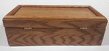 Oak Wood 10 1/2" Jewelry Box