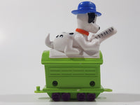 2000 McDonald's Disney 102 Dalmatians #25 Reader On Train Car 3 3/4" Tall Toy Figure