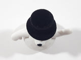 2000 McDonald's Disney 102 Dalmatians #27 Snowman with Black Fuzzy Top Hat 3 1/4" Tall Toy Figure