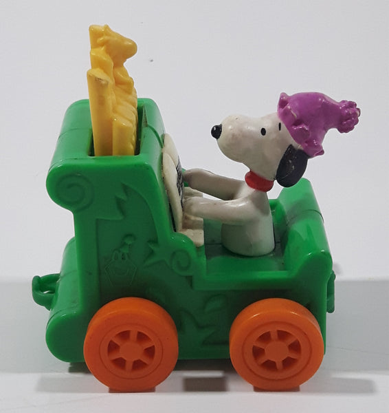 1994 McDonald's UFS Peanuts Snoopy Playing Pipe Organ Piano 2 3/4" Toy Car Vehicle