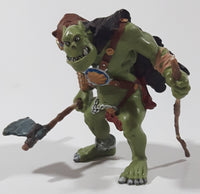 2002 Papo Orc Waghar 3 3/4" Tall Toy Figure Broken Stick