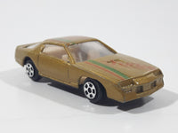 Soma Super Wheels 1982 Camaro Z28 #8 Turbo Gold Die Cast Toy Car Vehicle