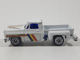Vintage Soma Super Wheels 1973-80 Chevy Stepside Pickup Truck White Die Cast Toy Car Vehicle