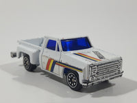 Vintage Soma Super Wheels 1973-80 Chevy Stepside Pickup Truck White Die Cast Toy Car Vehicle