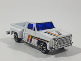 Vintage Soma Super Wheels 1973-80 Chevy Stepside Pickup Truck White Die Cast Toy Car Vehicle