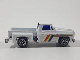 Vintage Soma Super Wheels 1973-80 Chevy Stepside Pickup Truck White Die Cast Toy Car Vehicle