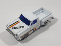Vintage Soma Super Wheels 1973-80 Chevy Stepside Pickup Truck White Die Cast Toy Car Vehicle